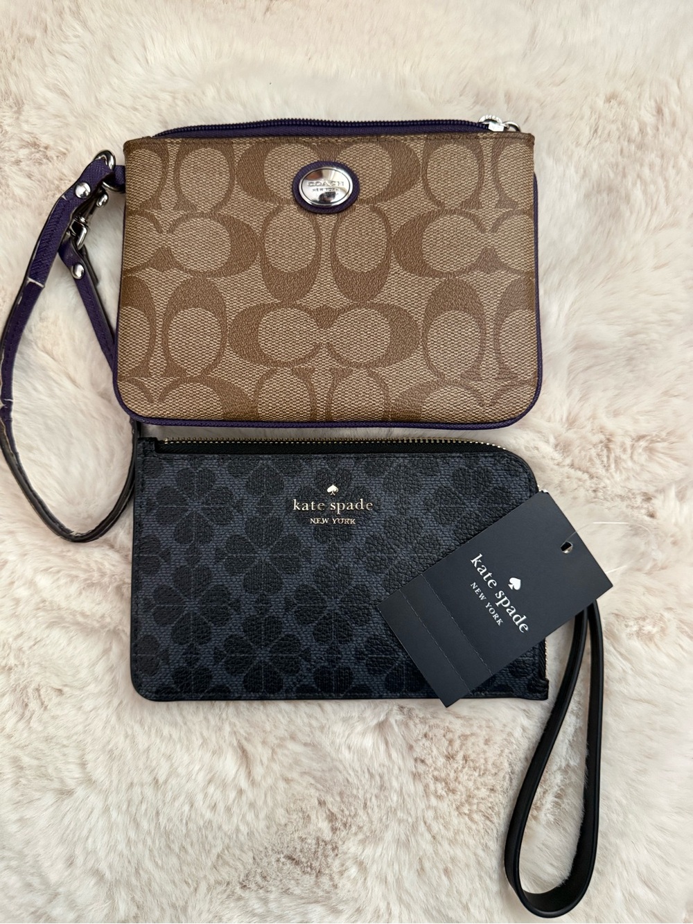 NWT Kate Spade ♠️ Wallet + GUC Coach Wallet